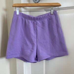 Aritzia TNA AiryAF Fleece Sweatshorts